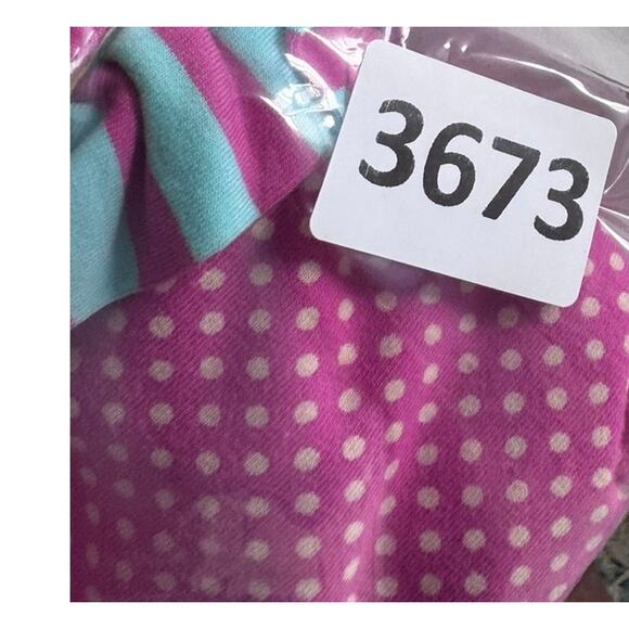 Mustard Pie Womens Medium Pink Blue Button Front Long Sleeve Top - Picture 7 of 7